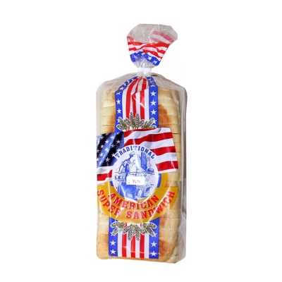 Amerikai szeletelt szendvicskenyér 750g 7cs/# (PÉK036)