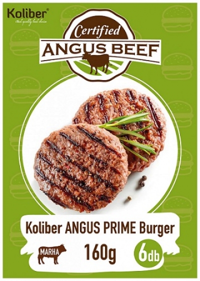 Hamburgerhús ANGUS Prime 100% 160g  6db/cs  /24/  (MIR187)