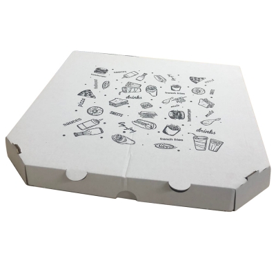 Pizzadoboz 30*30*3cm Foodgo 100db/cs (CSO127)